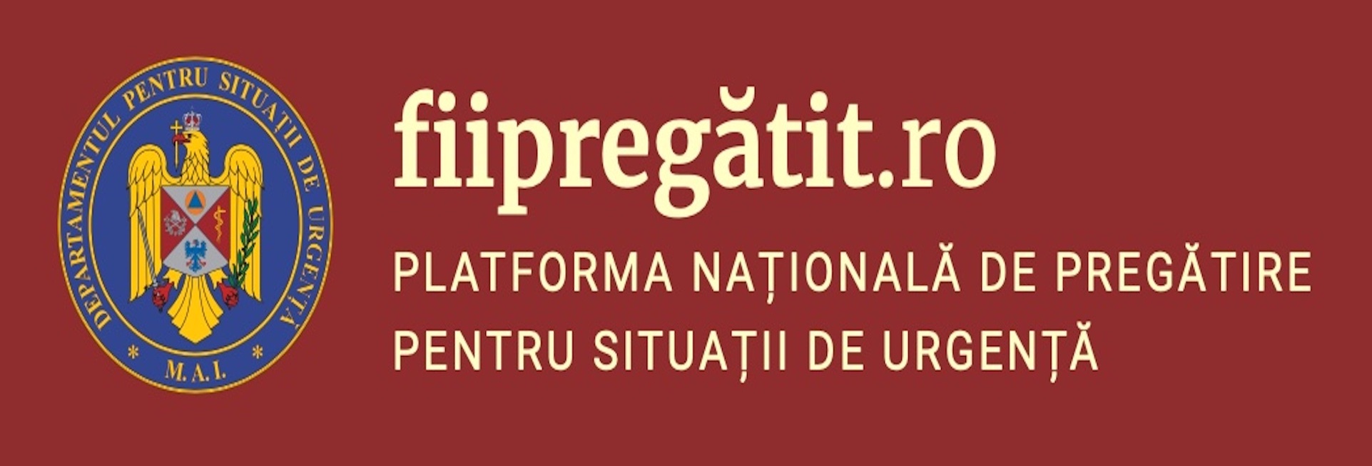 fiipregatit.ro — Platforma Națională de Pregătire pentru Situații de Urgență